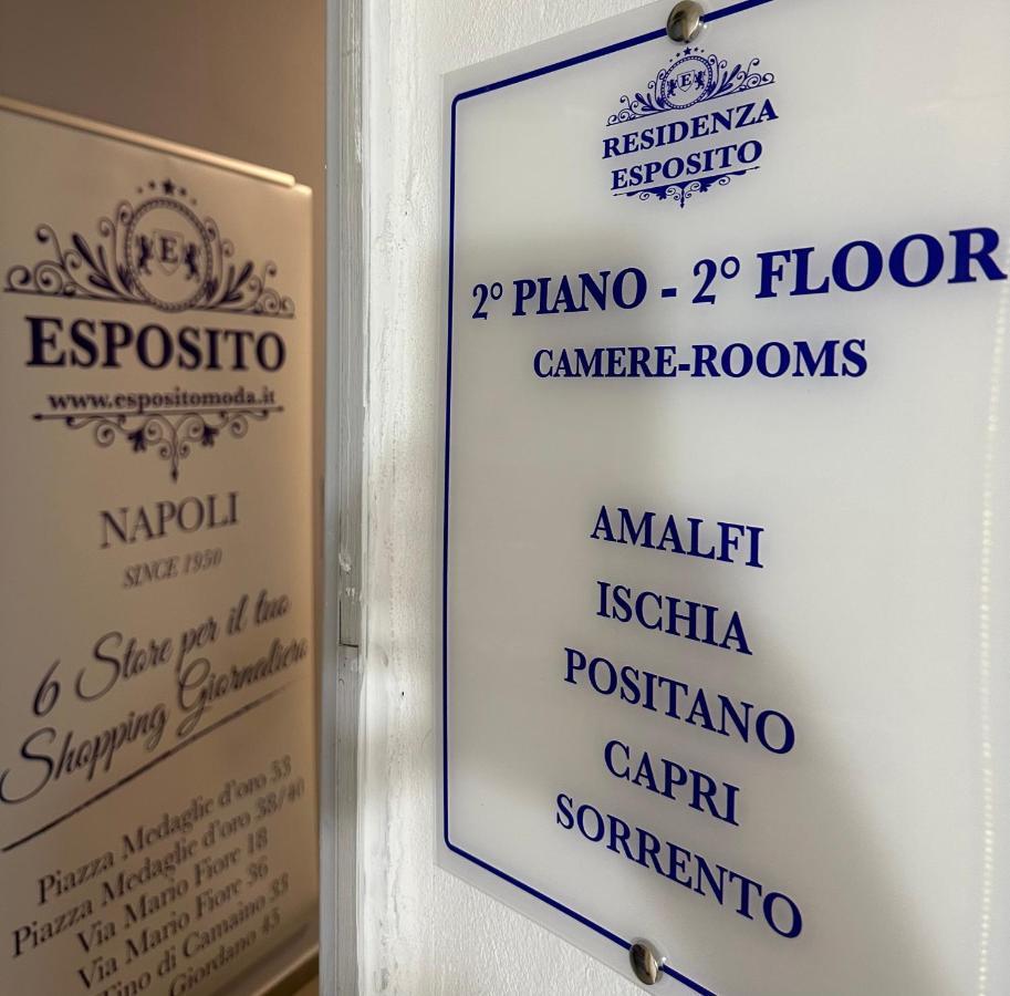 Residenza Esposito Economy Rooms Nápoles Exterior foto